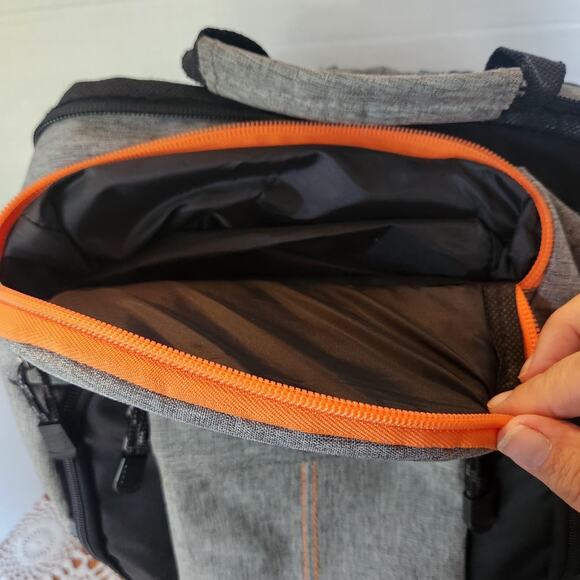 NEW Eastport Pro Defender Gray Laptop Backpack Padded Straps 18.5 ×12.5×7.5 - Picture 7 of 9